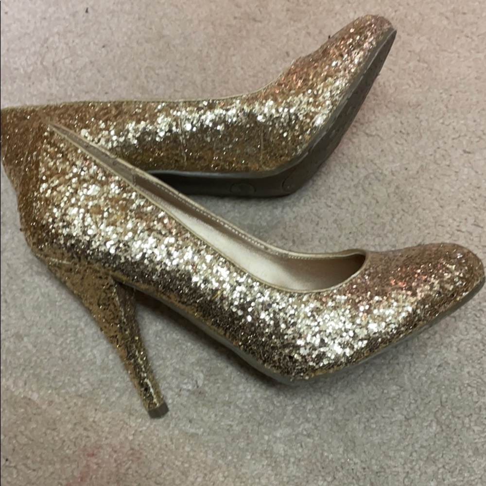 Sparkly heels